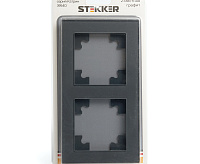 Катрин Рамка 2-ая стекло графит GFR00-7002-06