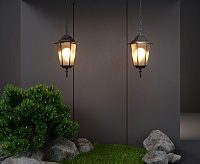 Светильник уличный 1004H черное золото