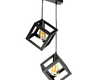 Люстра подвесная SOFFITTA черный REV Ritter 52627 8