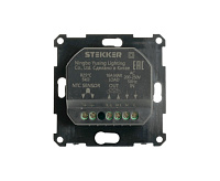 Катрин Терморегулятор механический для теплого пола, черный GLS00-7117-05