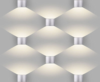 Настенный светодиодный светильник 1518 TECHNO LED BLADE аллюминий IP54 сн/пр