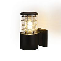 Настенный светильник TECHNO E27 IP65 черный düwi 24393 9