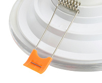 Светильник встраиваемый G5.3 MR16 DL8270 прозрачный белый