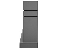 Каминокомплект: Очаг Royal Thermo Aurora RTFP/P-AR40LS, портал Lindos 42/40/36, светло-серый, р/в