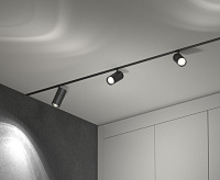 Slim Magnetic R02 Трековый светильник 12W 4200K черный 85012/01