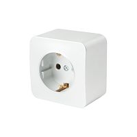 София Розетка 1-ая с/з белый IP20 MST16-11-01