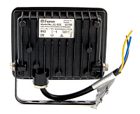 Прожектор светодиодный  20W 4000K IP65 черный LL-919