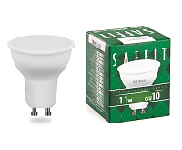 Лампа светодиодная 11W 4000K GU10 (MR16) SBMR1611 (SAFFIT)