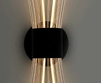 Светильник настенный "DIO" 12W 2Y-ON/OFF-280x80x85-BLACK/CLEAR-220-IP20