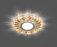 Светильник с подсветкой GU5.3 MR16 CD901 прозрачный коричневый сн/пр