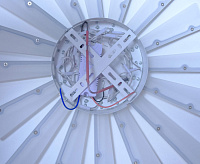 Люстра светодиодная "TERESA" 100W R-APP-680x50-WHITE/WHITE-220-IP20