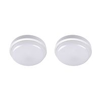 Накладной светильник PBH - PC2-RA&nbsp;&nbsp;8W 6500K WHITE IP65&nbsp;&nbsp;Jazzway сн/пр