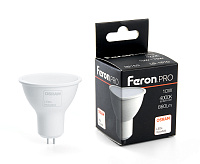 Лампа светодиодная 10W G5.3 4000K MR16 LB-1610 (Feron PRO)