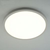 Накладной светильник "ROUND" 38W R-400x25-WHITE/WHITE-220-IP44 4000K