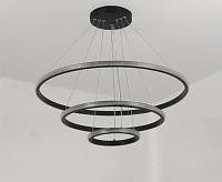 Люстра светодиодная "AKRILIKA slim" 70W 3R-APP-600x1100-BLACK/CLEAR-220-IP20 