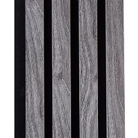 Панель МДФ 3D Line Modern L05 Серый тик 2750*160*19мм