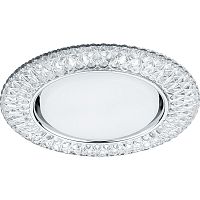 Светильник с подсветкой GX53 CD4043 15W 4000К прозрачный хром сн/пр