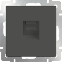 Веркель Розетка Ethernet RJ-45 (серо-коричневый) WL07-RJ-45