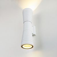 Настенный светодиодный светильник Tube double белый 1502 TECHNO LED IP54 сн/пр