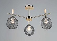 Люстра 5036/3 AB+WOOD