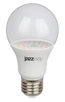 Лампа светодиодная PPG A60 Agro 9w CLEAR E27 IP20 Jazzway ( для растений )	 сн/пр