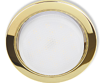 Светильник встраиваемый PGX70 15254. 3 золото глянцевое 121*54мм JAZZway сн/пр