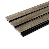 Панели 3D RAIL из вспененного полистирола Кедр 2700*120*10мм