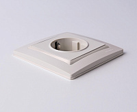 Веркель Рамка на 1 пост (слоновая кость, basic) WL03-Frame-01/W0012003