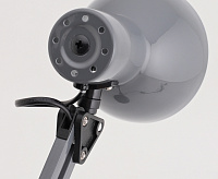 Настольная лампа HT-704GY, темно-серый (мат.), металл.