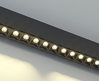 Светильник трековый низковольтный 24W 4000K черный MGN302