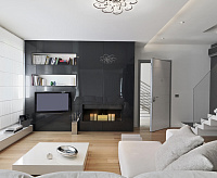 Люстра светодиодная 90236/8 черный кофе