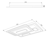 Потолочный светильник 90156/2 белый