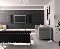 Светильник напольный (торшер) 01090/3 белый