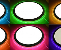 Накладной светильник "ARION"  60W R-535-SHINY-IP44 RGB