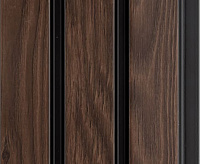 Панели 3D RAIL из вспененного полистирола Махагон 2700*120*10мм