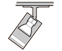 Трековый светильник PTR 28 GU10 BL (черный) IP20 Jazzway