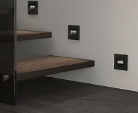 Веркель Датчик движения 500Вт, двухпроводный (черный матовый) W1155108