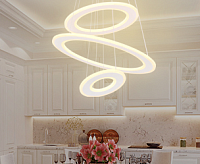 Cветильник светодиодный подвесной FA432 WH 160W белый (ПДУ Радио 2,4)