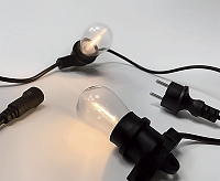 Гирлянда ламповая PBL-S20/L06+1.5 Black E27 IP65 JAZZway