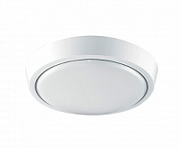 Накладной светильник DLR 15W R-180-CW-WHITE/WHITE-220-IP44