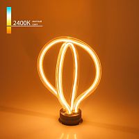 Лампа светодиодная Art filament 8W 2400K E27 double round BL151