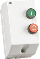 Контактор КМИ11860 18А в оболочке Ue=220В/АС3&nbsp;&nbsp;IP54 ИЭК IEK