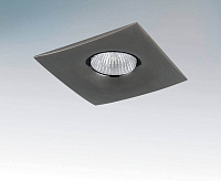 Светильник встраиваемый 010038 LEVIGO Q MR16 ЧЕРНЫЙ ХРОМ