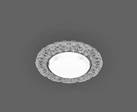 Светильник с подсветкой GX53 CD4023/1 15W 4000К прозрачный хром