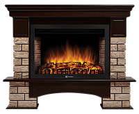 Портал Forte Wood 30 камень коричневый темный, шпон темный дуб