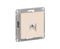 AtlasDesign Беж Розетка телефонная RJ11 ATN000281