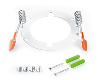 Светильник потолочный GX53 12W 230V белый HL355