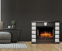 Портал Firelight Excalibur 30 камень белый, шпон венге