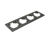 Катрин Рамка 5-ая пластик графит PFR00-7005-06