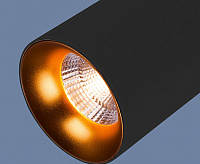 Подвесной LED светильник DLS021 9+4W 4200K черный матовый/золото